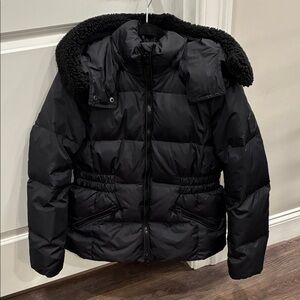 Coach Black Puffer Down Jacket size M